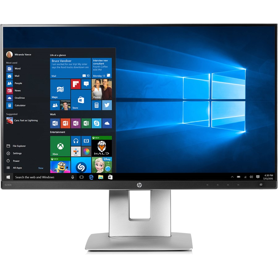HP EliteDisplay E230t