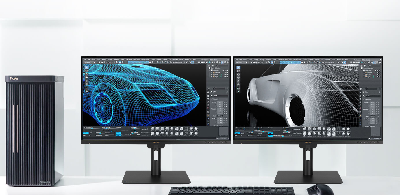 Asus monitors PA27UCGE