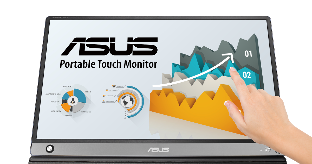 Asus monitors ASUS ZenScreen Touch MB16AHT